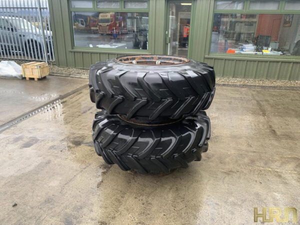 Michelin 16.9 R30 Tyres (Used) with Clamps