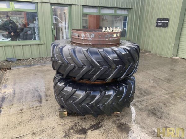 Michelin 20.8 R38 Tyres (Used) with clamps