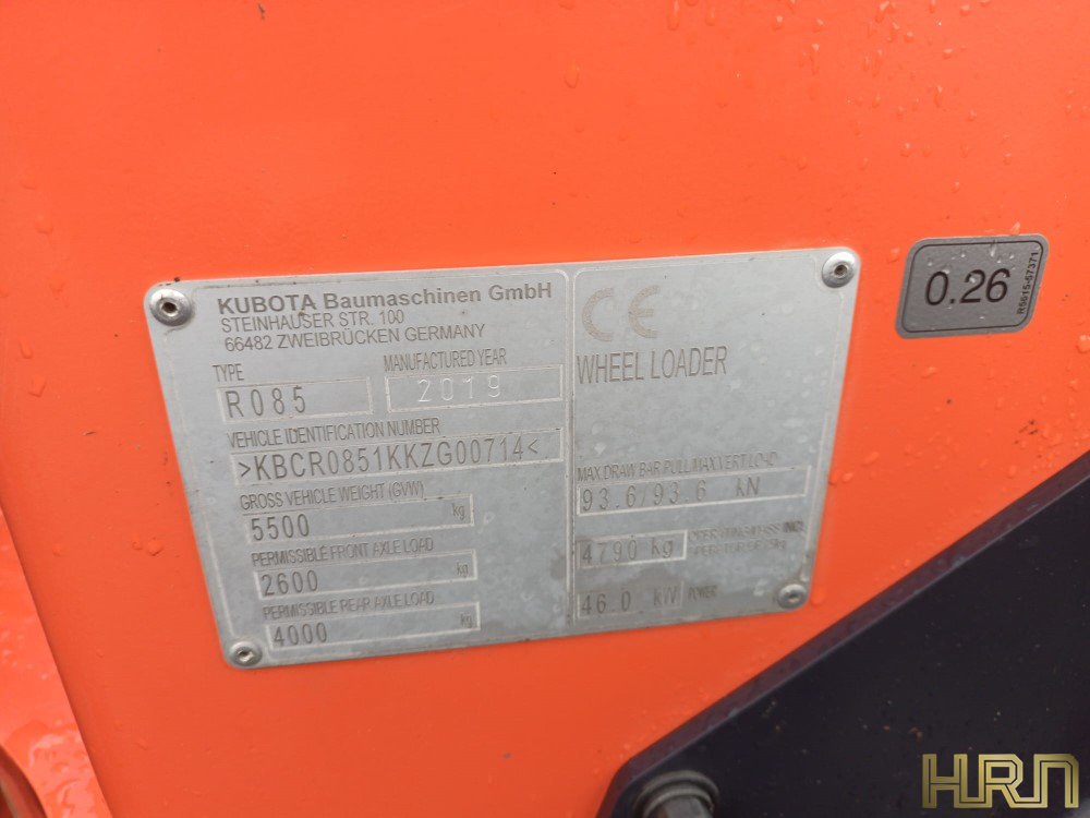 Kubota R085 (2019) 11036933 - Image 15