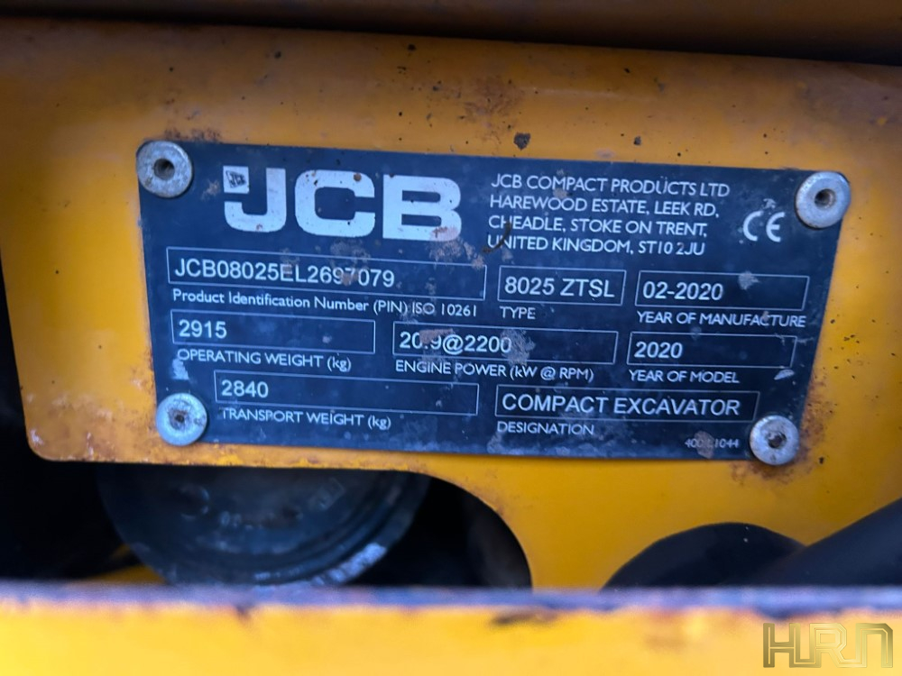 JCB 8025 ZTS (2020) 71037062 - Image 16