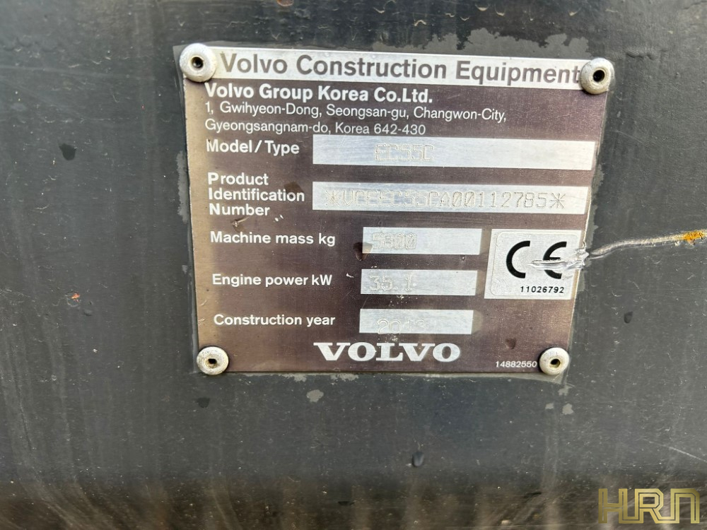 Volvo EC55C (2013) 12012365 - Image 19