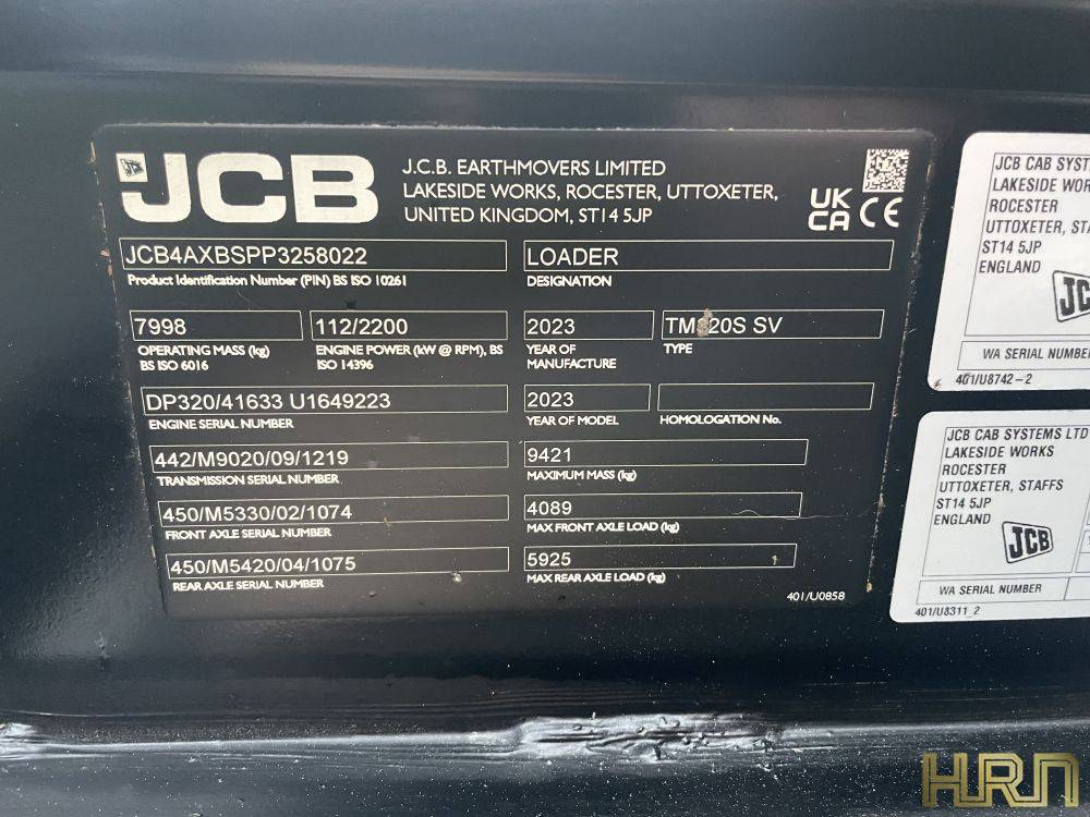 JCB TM320S (2023) 71037454 - Image 17